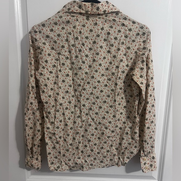 Vintage Floral Button-Up Shirt - Picture 2 of 3